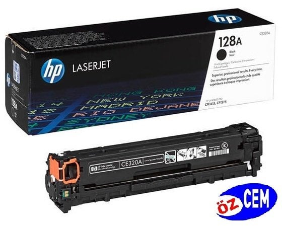 HP CE320A (128A) Orjinal Siyah (Black) LaserJet Toner