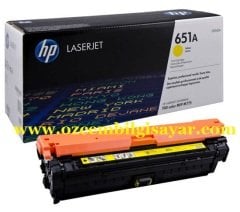 Boş HP CE342A (651A-M775) Sarı Toner Alış