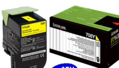 Lexmark 70C80Y0 (708Y CS310/CS410/CS510) Orjinal Sarı (Yellow) LaserJet Toner