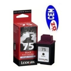 Lexmark 75 (12A1975) Orjinal Siyah (Black) İnkJet Mürekkep Kartuşu