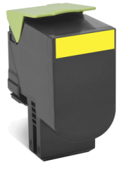 Muadil Lexmark 80C80Y0 (808Y CX310/CX410/CX510) Sarı (Yellow) Toner (Compatible)