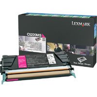 Lexmark C5220MS (C522/C524/C530) Orjinal Kırmızı (Magenta) LaserJet Toner