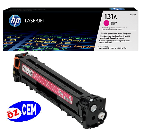 Boş HP CF213A (131A) Kırmızı (Magenta) Toner Alış