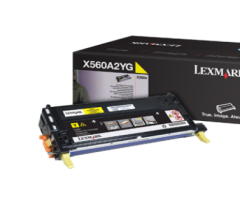 Boş Lexmark X560A2YG (X560) Sarı Toner