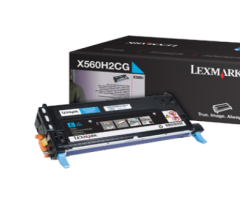Boş Lexmark X560H2CG (X560) Yüksek Kapasiteli Mavi Toner