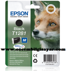 Epson T1281 (C13T12814011) Orjinal Siyah (Black) İnkJet Mürekkep Kartuş