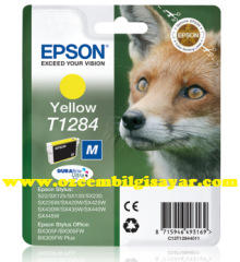 Epson T1284 (C13T12844011) Orjinal Sarı (Yellow) İnkJet Mürekkep Kartuş