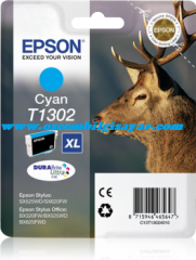 Epson T1302 (C13T13024010) Orjinal Mavi (Cyan) İnkJet Mürekkep Kartuş