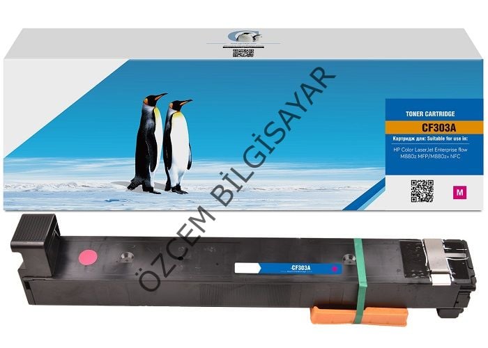 HP CF303A-827A (M880) Muadil Kırmızı Toner