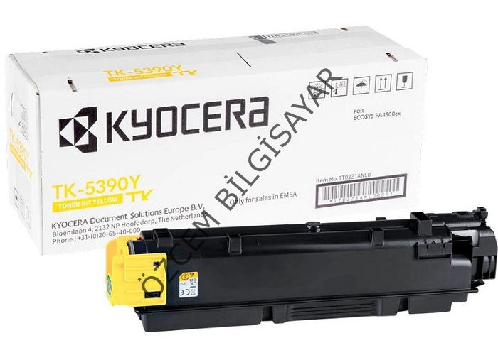 Kyocera TK-5390Y (PA4500) Orjinal Sarı Toner