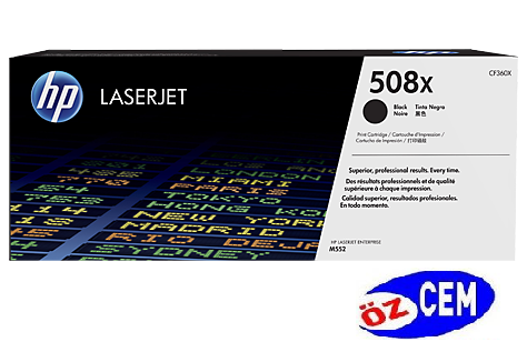 HP CF360X (508X) Orjinal Siyah (Black) LaserJet Toner