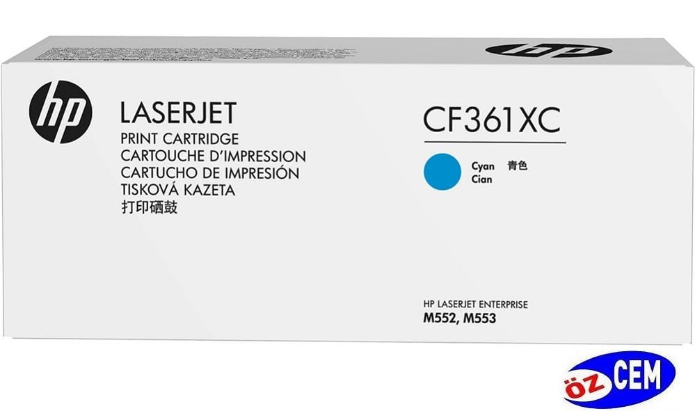 HP CF361XC Orjinal Mavi (Cyan) LaserJet Toner