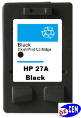 HP 27-C8727AE (1210-1215-1315-3325-3420-3845-4212-4255-4355-5150-5610-6110) Muadil Siyah Kartuşu (Yenilenmiş)