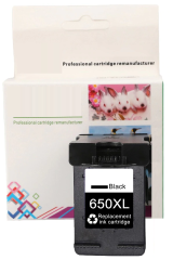 HP 650XL-CZ101AE (1015-1515-1516-2515-2545-2546-2645-3515-3545-4645) Muadil Siyah Kartuşu
