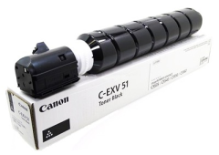 Canon C-EXV 51 BK (IR C5500-C5535-C5540-C5550-C5560) Orjinal Siyah Toner