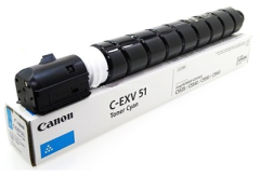 Canon C-EXV 51 C (IR C5500-C5535-C5540-C5550-C5560) Orjinal Mavi Toner
