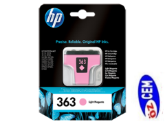 HP 363 (C8775EE) Orjinal Açık Kırmızı (Light Magenta) İnkJet Mürekkep Kartuşu