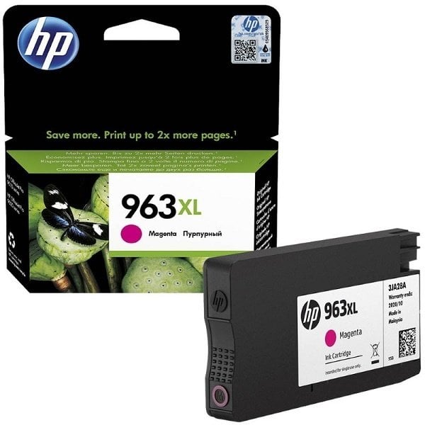 HP 963XL-3JA28AE (OfficeJet Pro 9010-9012-9013-9014-9016-9015-9019-9022-9023-9025) Orjinal Kırmızı Kartuşu