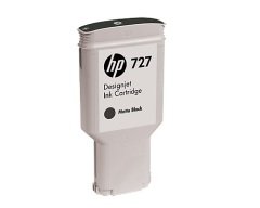 HP 727-C1Q12A (T920-T930-T1500-T1530-T2500-T2530) Orjinal Mat Siyah Kartuşu