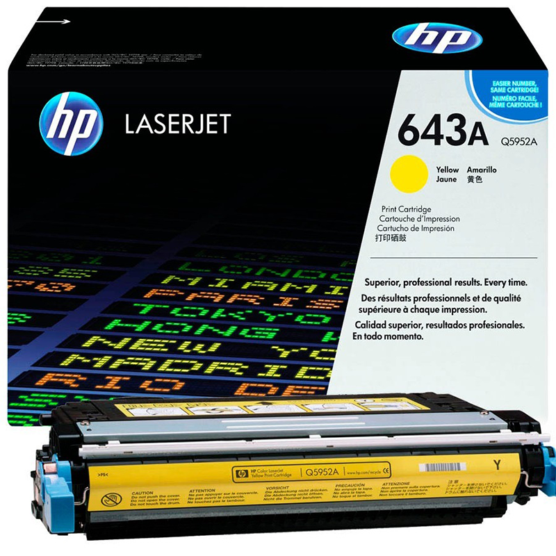 HP Q5952A-643A (4700) Orjinal Sarı Toner