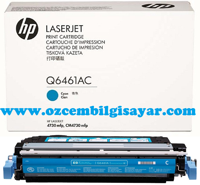 HP Q6461AC (4730-CM4730) Orjinal Mavi Toner