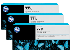 HP 771C-B6Y38A (Z6200-Z6600-Z6680) 3'Lü Orjinal Açık Gri Kartuşu