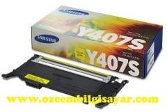 Samsung CLP-320/CLP-325/CLX-3185 (CLT-Y407S) Orjinal Sarı (Yellow) Toner