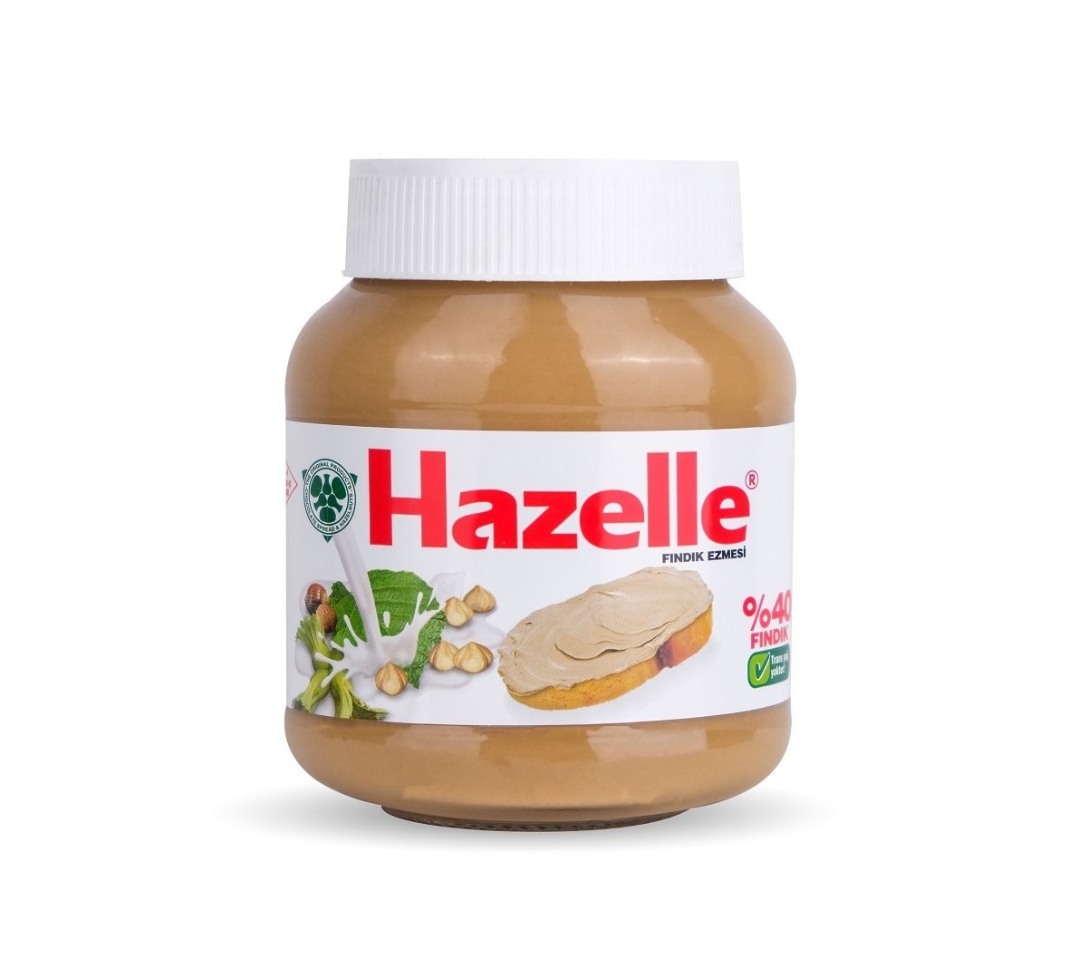 Hazelle Sütlü Fındık Ezmesi 350g (%40 Fındıklı)