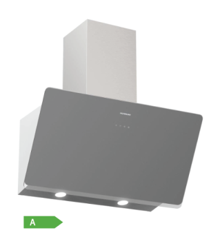 Silverline Soho Gri 80 cm Duvar Tipi Davlumbaz