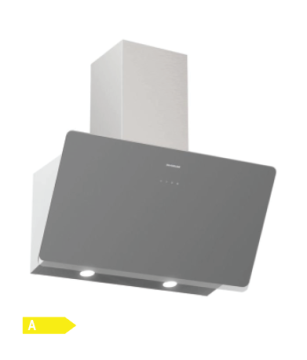 Silverline Soho Gri 60 cm Duvar Tipi Davlumbaz