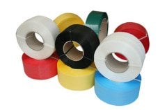 12mm*060mm 2.700 m Sarı Plastik Çember Şeridi