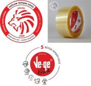 Vege Koli Bandı Şeffaf 45X100mm Aslan (1 ADET)