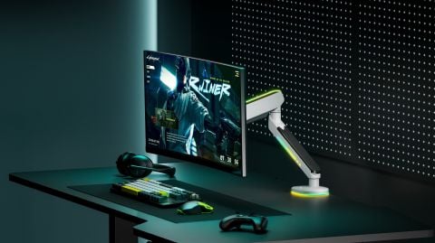 Flexyarm 112 PRO Gamer RGB Ledli Monitör Kolu