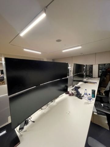 Flexyarm 203-S Çift Katlı Ağır Hizmet Tipi Monitör Kolu