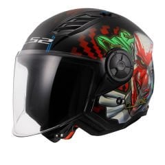 LS2 AIRFLOW 2 HAPPY DREAMS KASK