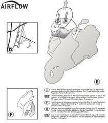 GIVI AF6403 TRIUMPH TIGER EXPLORER 1200 (12-15) RÜZGAR SİPERLİK