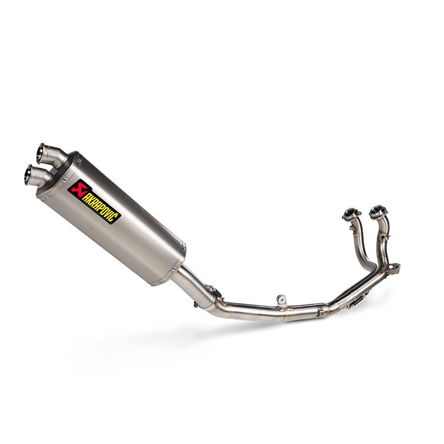 AKRAPOVIC S-H11R2-WT/2 HONDA CRF1100L AFRICATWIN ADVENTURE SPORTS (20-24) RACINGLINE(TITANIUM)EGZOZ