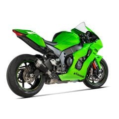 AKRAPOVIC S-K10SO28-ASZTBL KAWASAKI NINJA ZX-10R - ZX10RR (21-24) SLIP-ON LINE (TITANIUM) EGZOZ