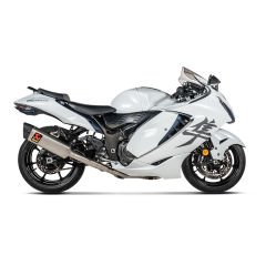 AKRAPOVIC S-S13R1-APLT SUZUKI GSX-1300R HAYABUSA (21-24) RACING LINE (TITANIUM) EGZOZ