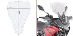 GIVI D2148ST YAMAHA TRACER 700 (20-22) RÜZGAR SİPERLİK