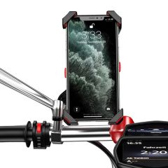 Nukrotech KN53 Motosiklet Ayna Aparatlı Telefon Tutucu