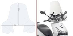 GIVI 7057A PIAGGIO MEDLEY / S 125-150 - KYMCO PEOPLE S 300 (19-22) SİPERLİK