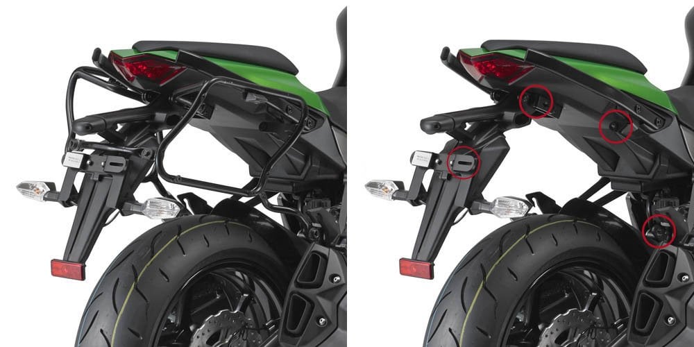 GIVI PLXR4100 KAWASAKI Z 1000 SX (11-21) YAN ÇANTA TAŞIYICI