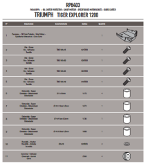 GIVI RP6403 TRIUMPH TIGER EXPLORER 1200 (12-15) KARTER KORUMA