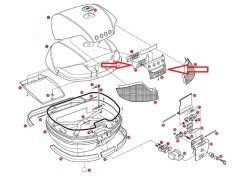 GIVI Z732TR ÇANTA REFLEKTÖRÜ ORTA BEYAZ V46