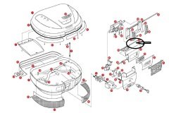 GIVI Z721R ÇANTA PİMİ 85MM V46-V35-E52-E470-E450-E370-E340-E260-E350-TRK33