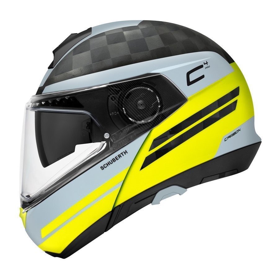 SCHUBERTH C4 PRO CARBON TEMPEST YELLOW