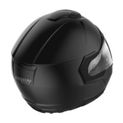 Nolan N90-3 CLASSIC N-COM  ÇENEDEN AÇILIR FLIP_UP KASK MAT SİYAH 10