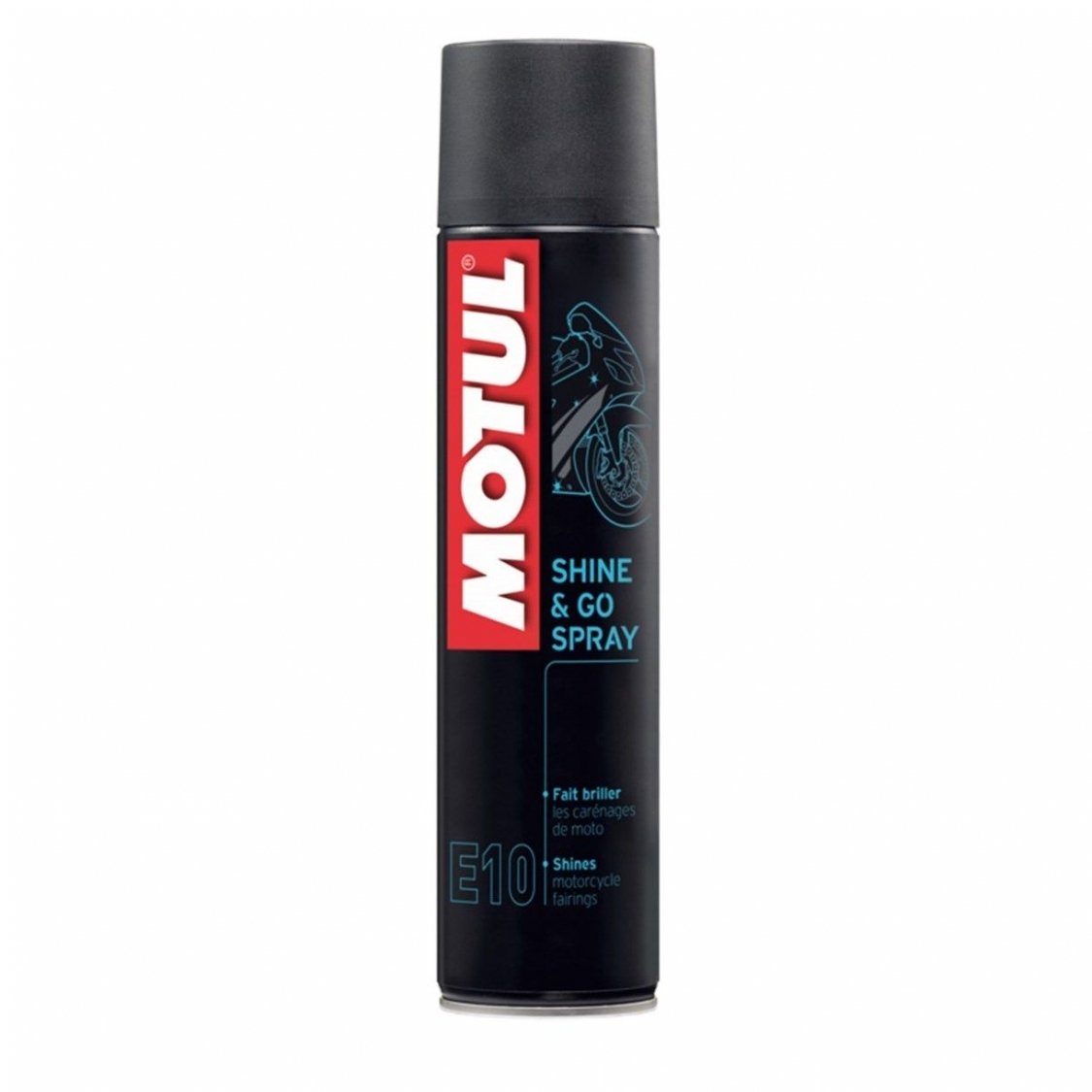 Motul E10 Shine Go - 400 ml Sprey Hızlı Cila