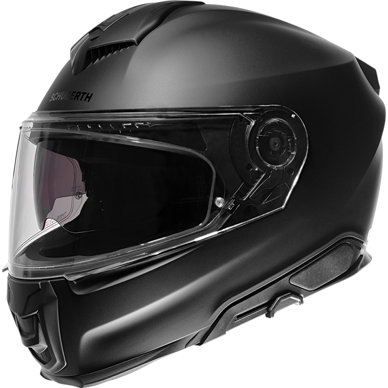 Schuberth S3 Matt Black - Mat Siyah Kapalı Kask